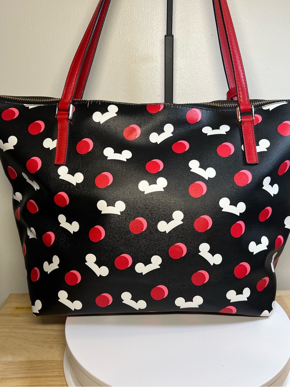 kate spade x Disney Mickey Mouse Ear Large Tote from 2019 EUC - Picture 5 of 8